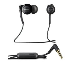 Fülhallgató vezetékes Sony MH-EX300AP (3.5 mm jack, felvevő gomb) fekete stereo headset